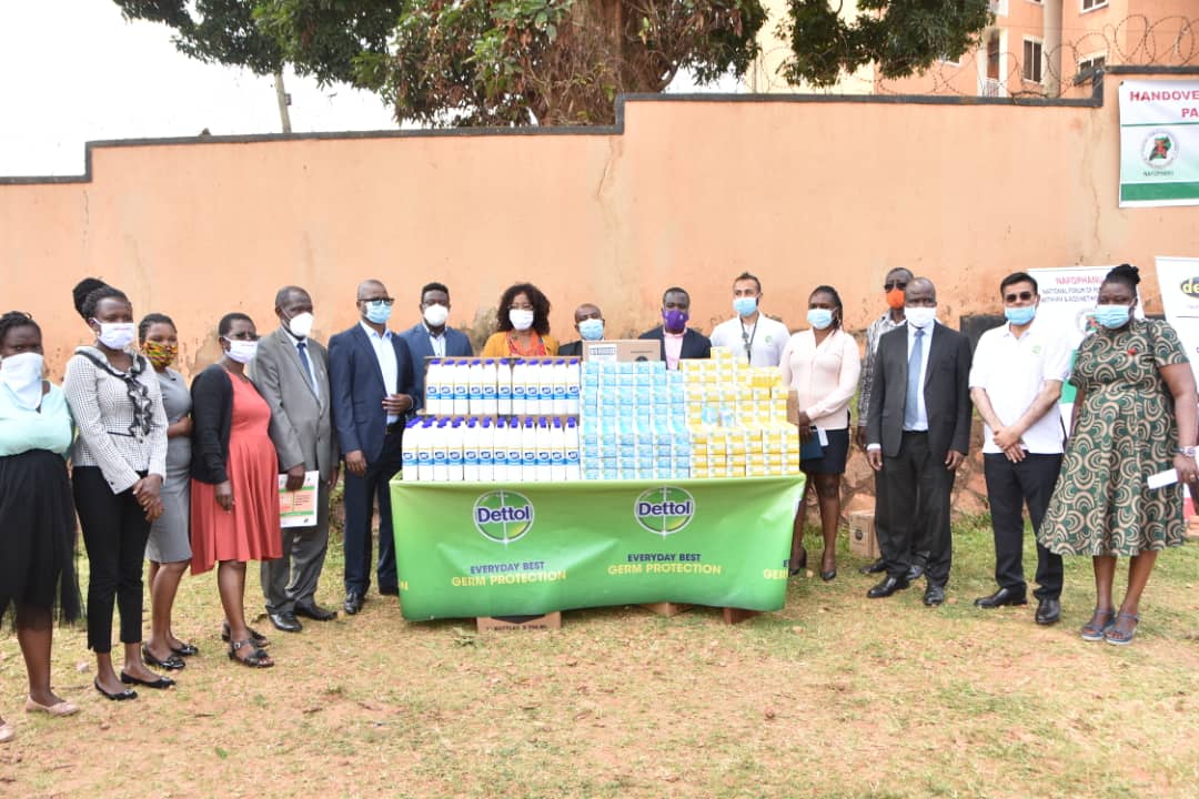 Donation of Jik and Dettol soap