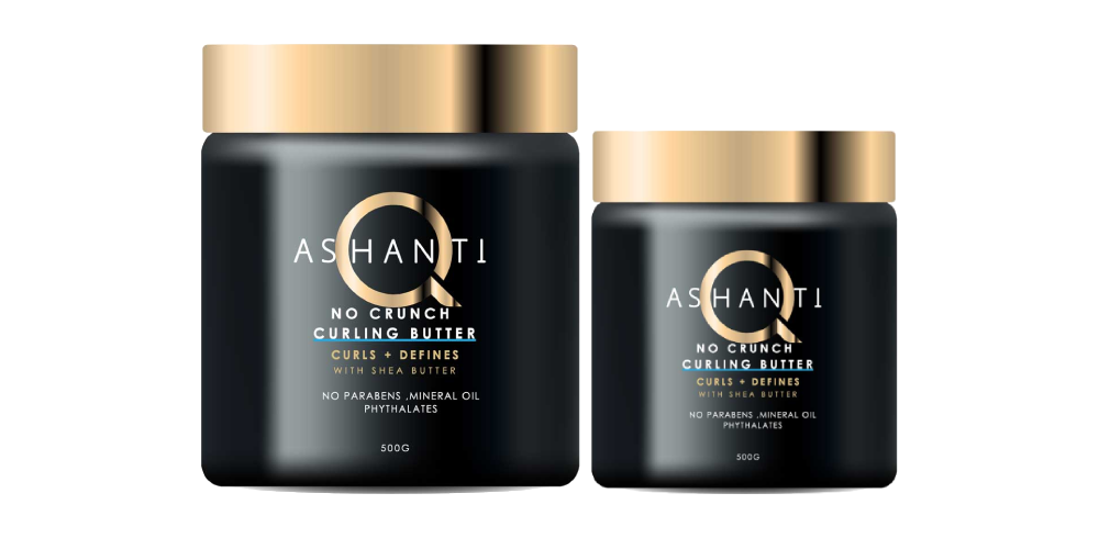 Ashanti-Q Sulphate No Crunch Curling Butter