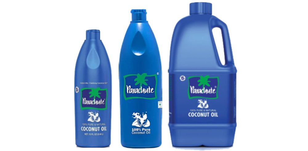 Parachute Hair Oils are available in 200ml, 500ml, and 1-litre packs to suit different household needs.
