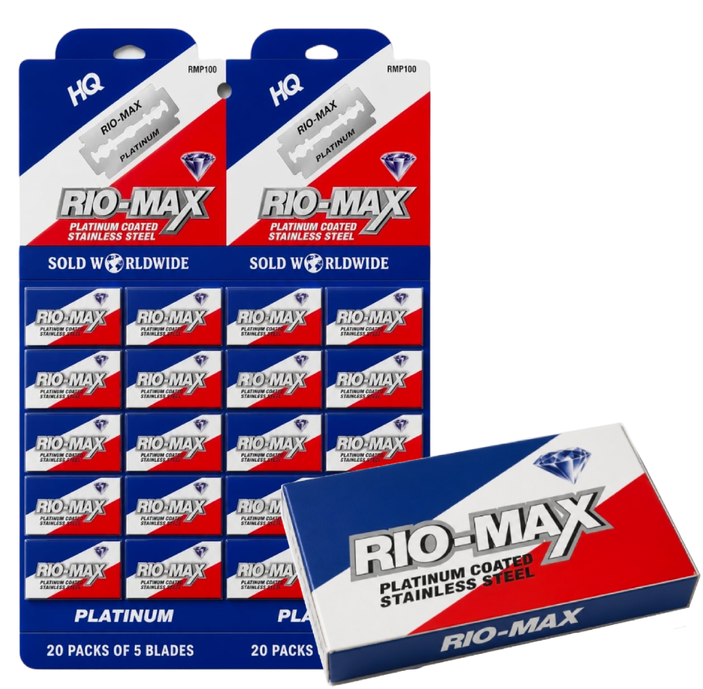 Rio-Max Platinum Double Edge Blades