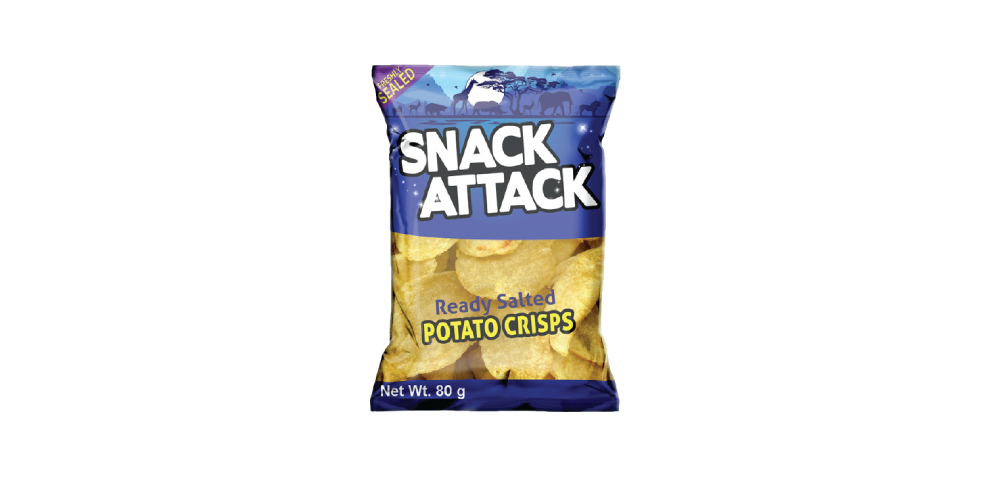 Snack Attack Ready Salted Potato Crisps