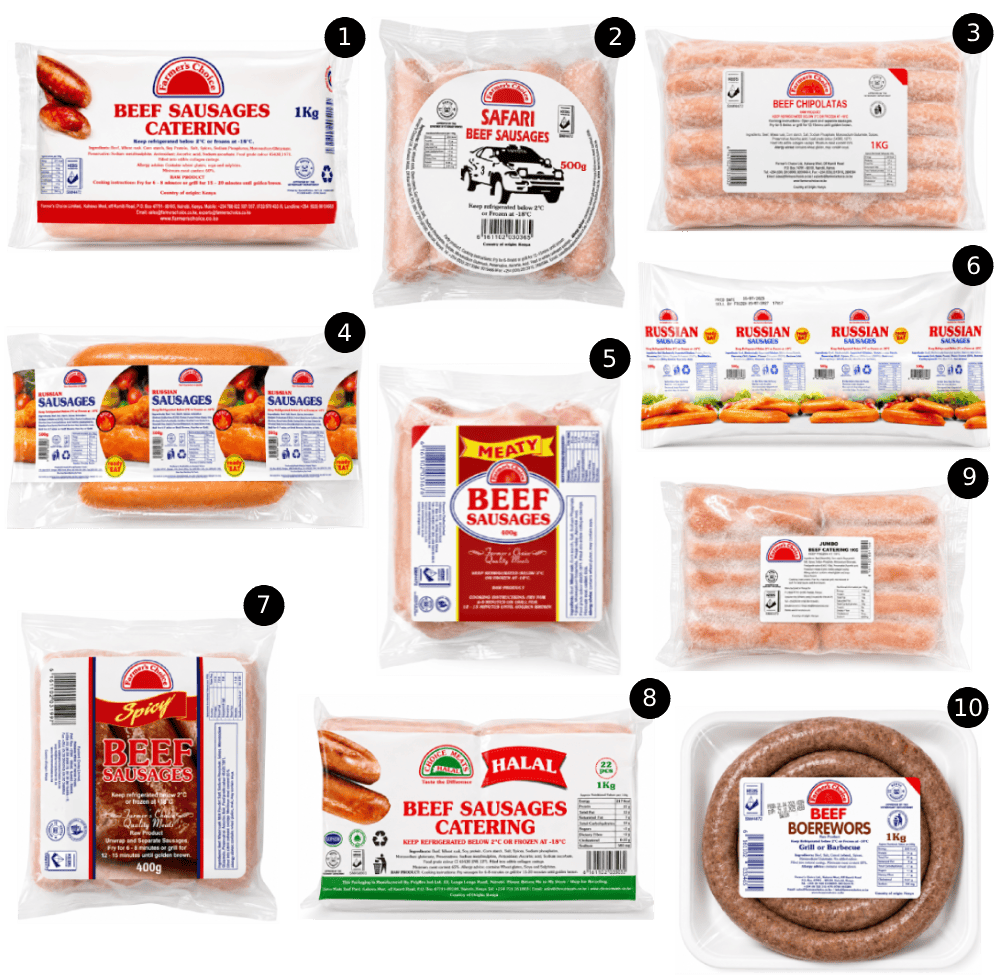beef sausage