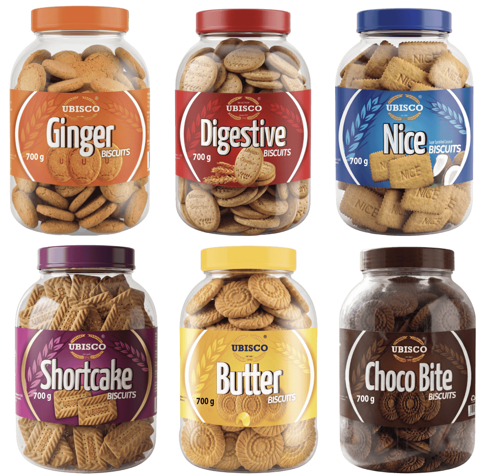 Ubisco Jar Biscuits - 700g
