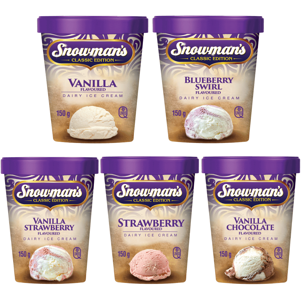 Snowman's Classic Ice Cream