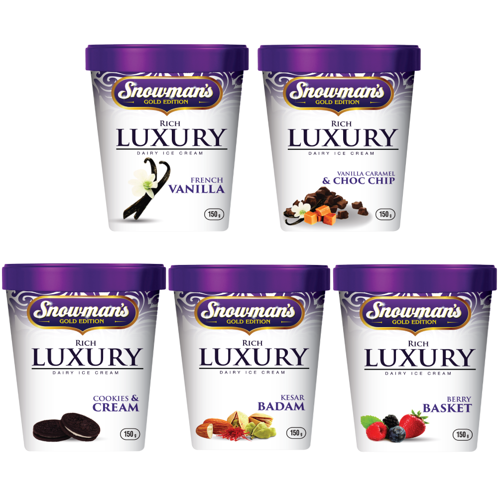 Snowman's luxury Ice Cream