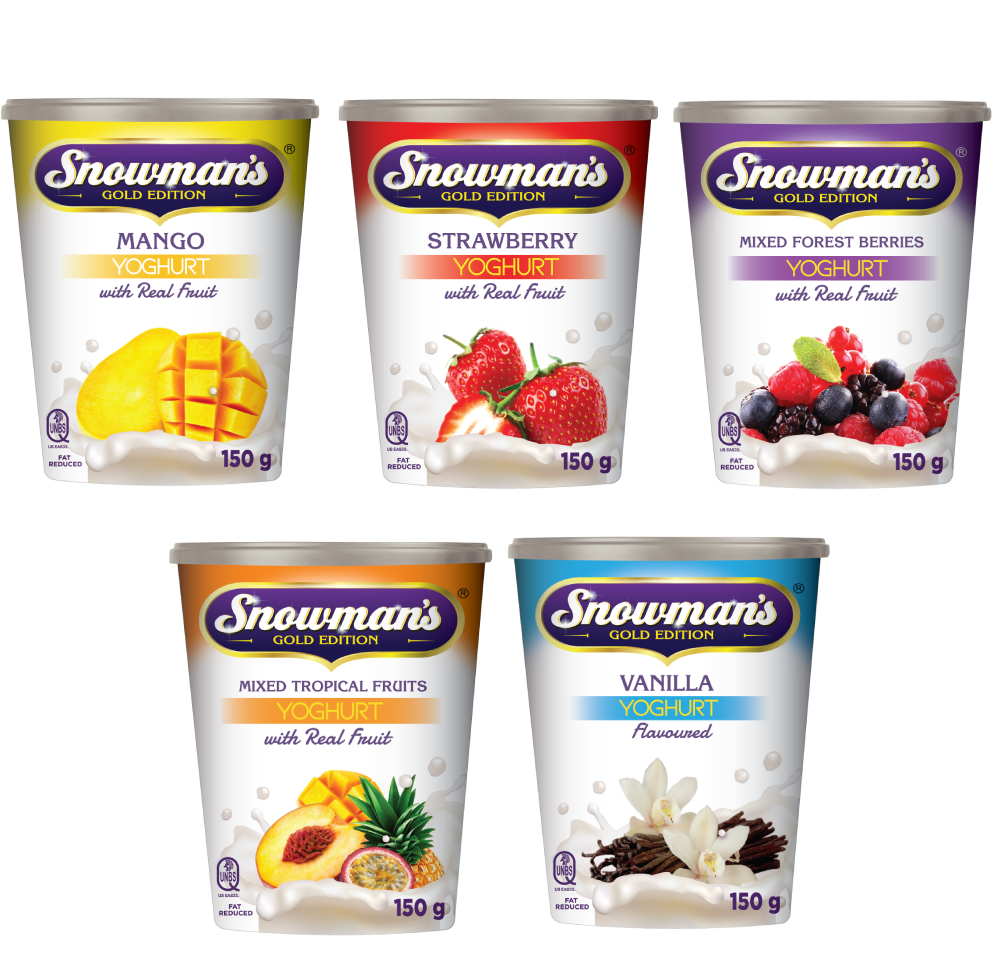 Snowman's Yoghurt with Real fruit