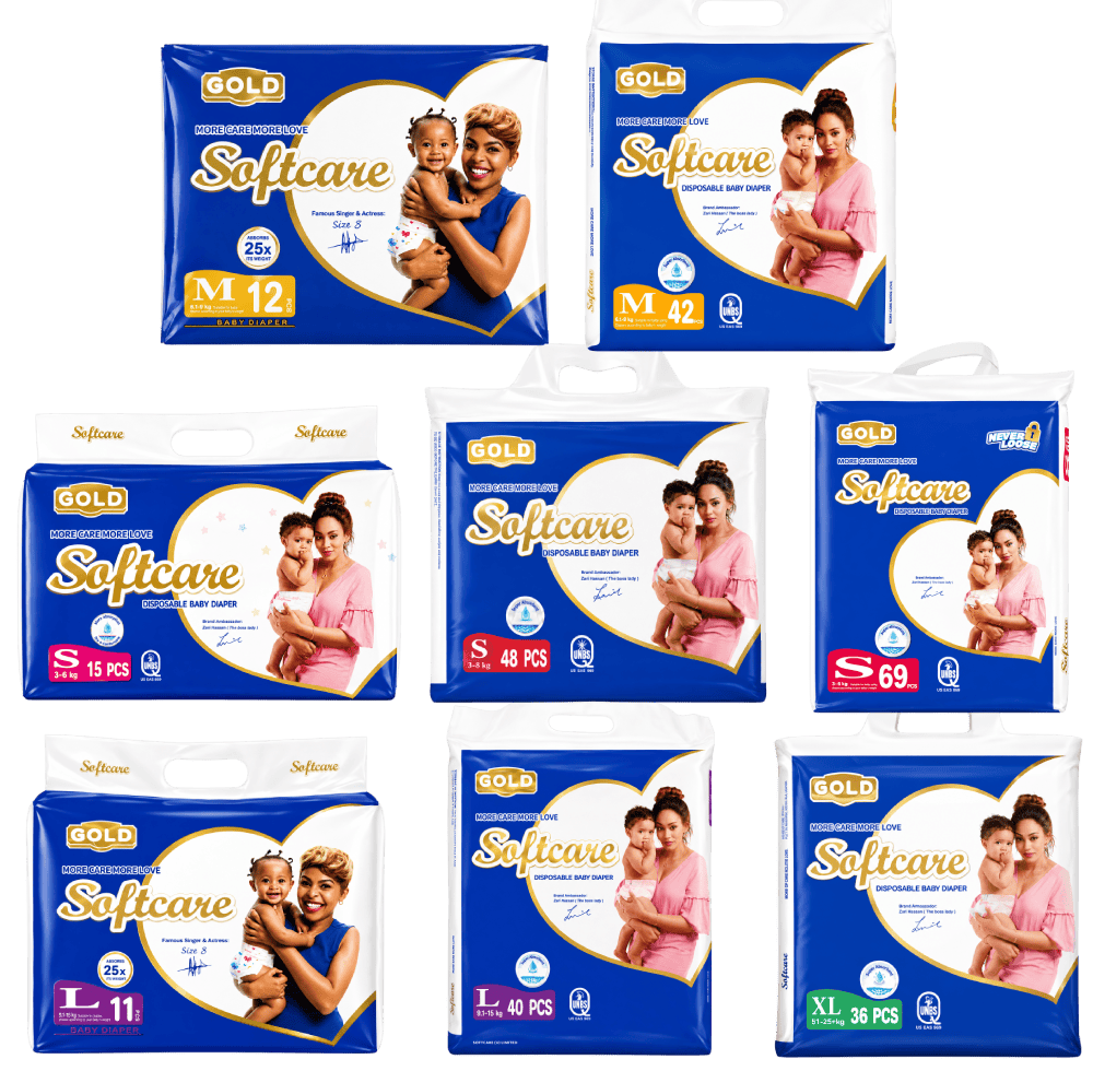 Softcare Golden Diapers 