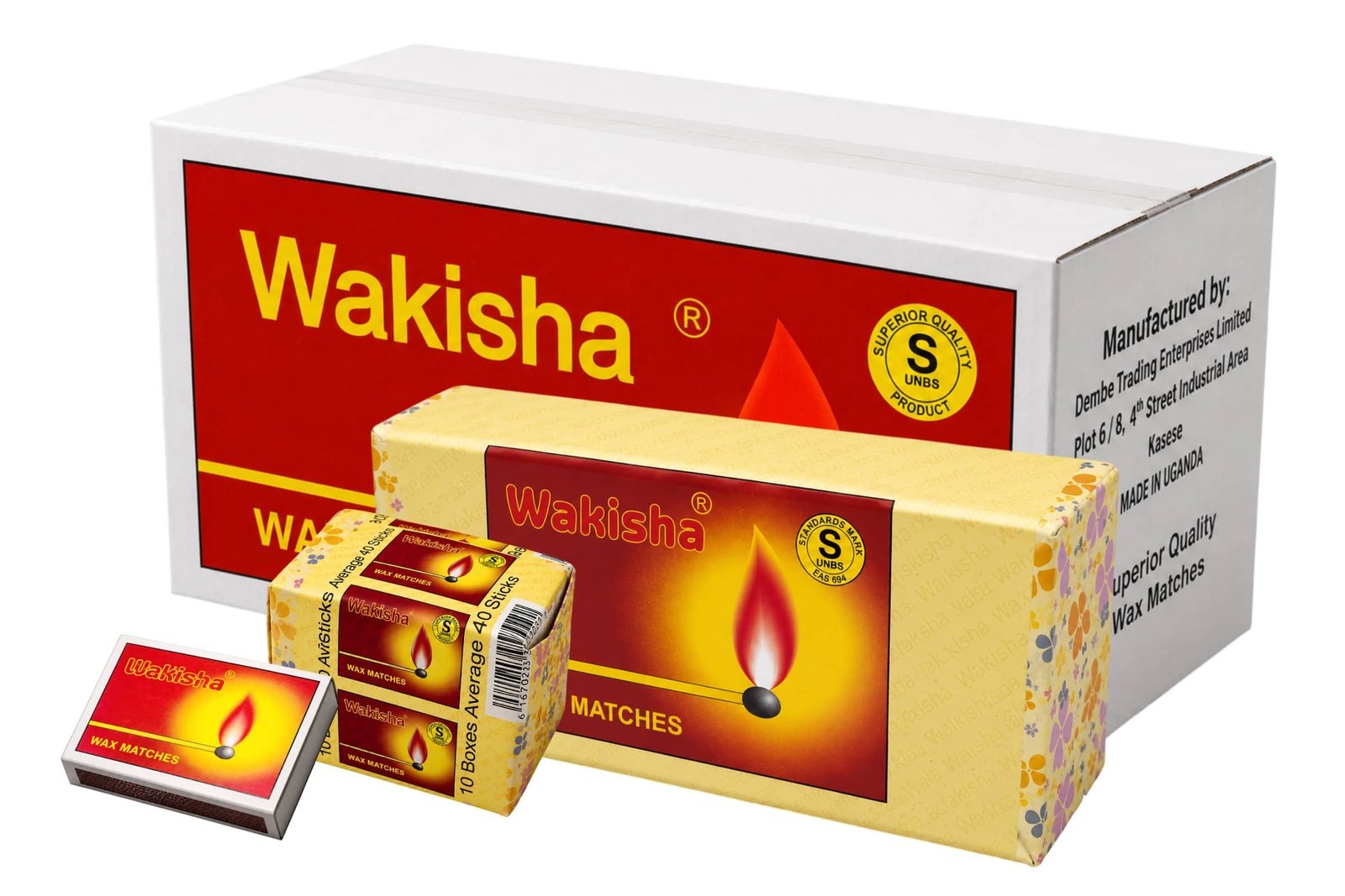 Wakisha 40 Matchstick