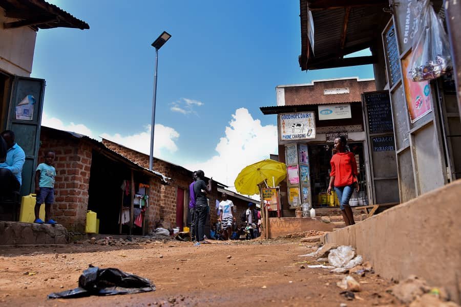 Dembe Group & Philips Signify light up Kampala slums