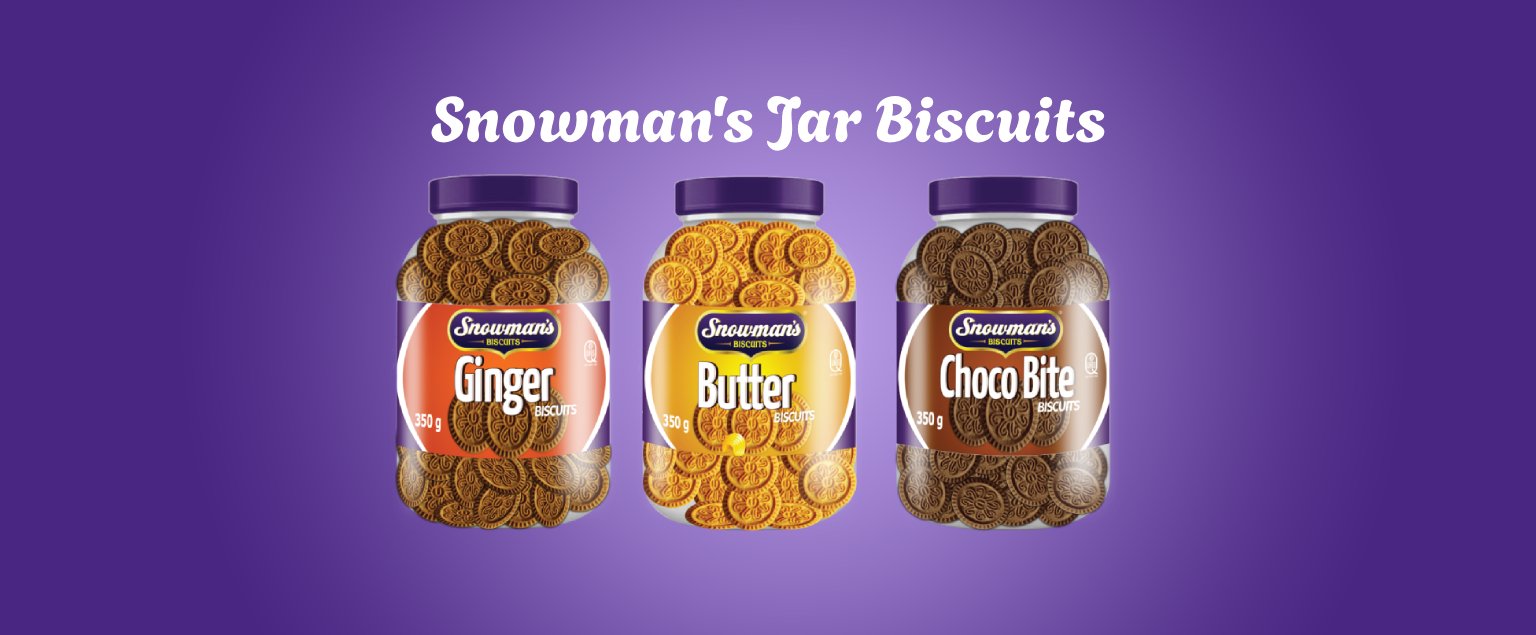 Snowman's Jar Biscuits