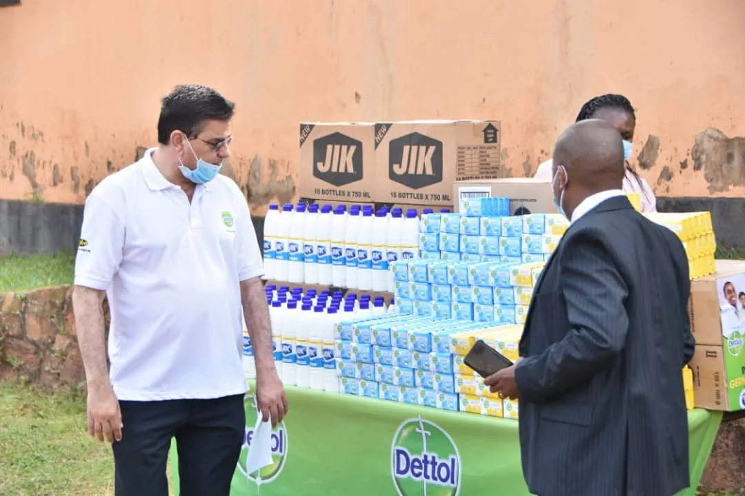 Through Dembe group, Reckitt Benckiser donates $240,000 worth of Dettol and Jik to people living with HIV in Uganda via UNAIDS